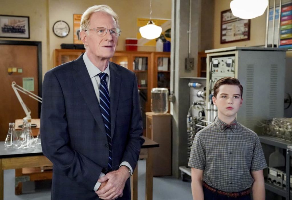 Ed Begley Jr Rachelle Henry Illuminate Interview Living with Ed Young Sheldon Iain Armitage Jim Parsons Wallace Shawn Annie Potts Steven Molaro Chuck Lorre 